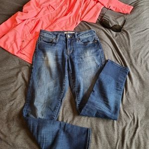 Mavi Alexa Mid Rise Skinny Jeans